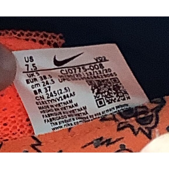 Nike Women's 7.5 SuperRep Cycle Indoor Cycling Peloton Shoes Black CJ0775-008 - Picture 9 of 10